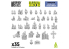 Green Stuff 13299 Crânes et bougies 1/48