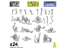 Green Stuff 12870 Invocation de squelettes 1/48