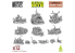 Green Stuff 13306 Essaims de rats 1/48-1:35