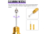 Gaahleri aérographe 40157 Kit de nettoyage aérographe