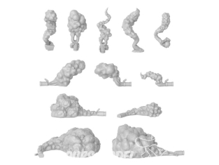 Green Stuff 13207 Grenades Fumigènes et Assourdissantes 1/48