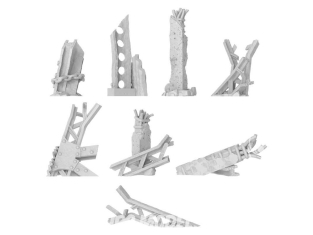 Green Stuff 13206 Poutres Métalliques Industrielles 1/48-1:35