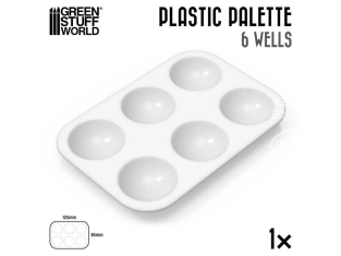 Green Stuff 5390 Palette Rectangulaire de Mélange en plastique