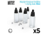 Green Stuff 9274 Flacon vide pour mélanges avex Pipette doseuse et Billes Agitateurs