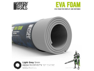 Green Stuff 13282 Mousse EVA 5mm - densité moyenne