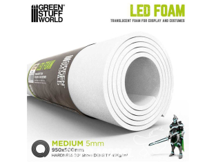 Green Stuff 13411 Mousse pour LED 5mm