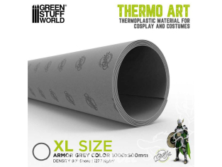 Green Stuff 14124 ThermoArt Gris Armure 1000x500 mm XL