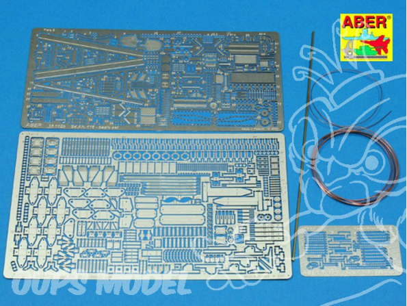 Aber 35102 kit amelioration pour Sd.Ah.116 Vol1 basic set tamiya 1/35