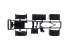 Italeri maquette camion 3921 MAN TGX XXL Wolf Transporte 1/24