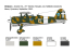 Italeri maquette avion 2842 FIAT CR.42 Falco Chasseur d&#039;assaut ou de nuit 1/48