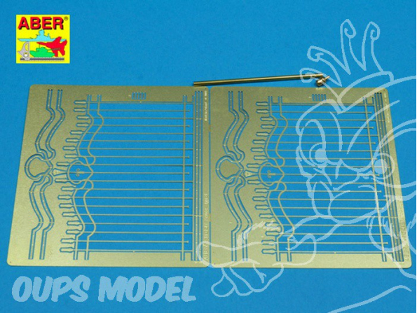 Aber diorama 35D21 Cloture de propriétés Type B 1/35