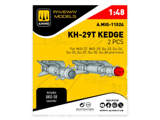 Ammo Mig Paveway Models A.MIG-11024 KH-29T KEDGE x2 1/48