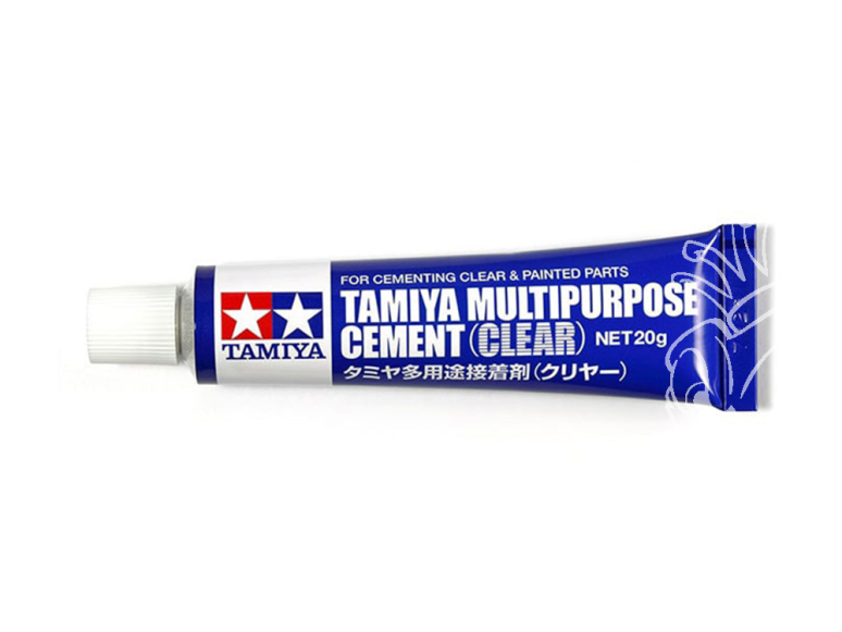 Tamiya colle maquette 87188 Colle transparente polyvalente en tube 20g