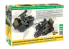 Zvezda maquette plastique 3717 Zündapp K800 Sidecar avec équipage 1/35