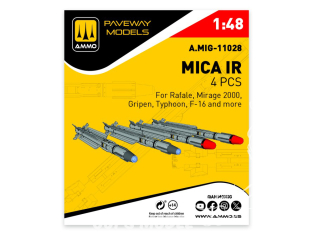 Ammo Mig Paveway Models A.MIG-11028 MICA IR x4 1/48
