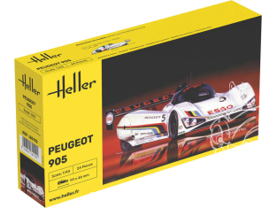 HELLER maquette voiture 80110 Peugeot 905 1/43