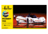 HELLER maquette voiture 56110 STARTER KIT Peugeot 905 inclus peintures principale colle et pinceau 1/43
