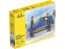 Heller maquette voiture 82751 Officiers de la gendarmerie française 1/24
