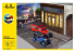 Heller maquette voiture 52330 STARTER KIT Diorama Splendid Hotel inclus peintures principale colle et pinceau 1/24