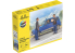 Heller maquette voiture 58751 STARTER KIT Officiers gendarmerie française inclus peintures principale colle et pinceau 1/24