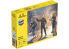 Heller maquette voiture 58753 STARTER KIT Pompiers français inclus peintures principale colle et pinceau 1/24