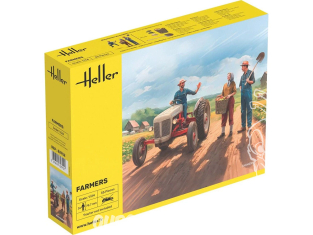 Heller maquette voiture 82752 Les agriculteurs 1/24
