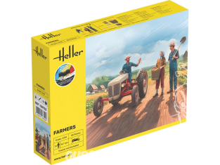 Heller maquette voiture 58752 STARTER KIT Les agriculteurs inclus peintures principale colle et pinceau 1/24