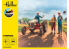 Heller maquette voiture 58752 STARTER KIT Les agriculteurs inclus peintures principale colle et pinceau 1/24