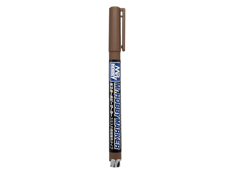 Mr Hobby CM103 Marqueur Mr. Hobby Marker à pointe super fine, marron