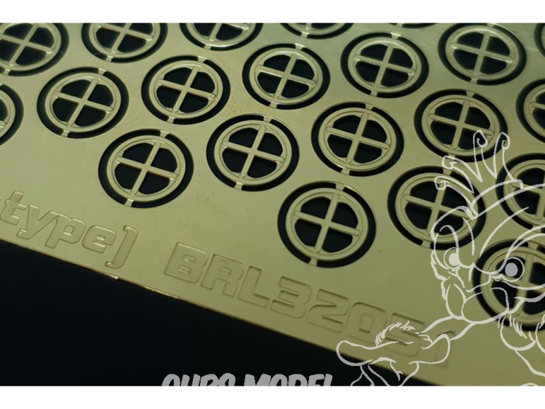 Brengun armement avion BRL32051 Points d'arrimage type croisé 1/32