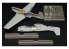 Brengun kit d&#039;amelioration avion BRL144194 P-51D Mustang Kit Platz-Eduard-Bego 1/144
