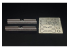 Brengun kit d&#039;amelioration avion BRL144194 P-51D Mustang Kit Platz-Eduard-Bego 1/144