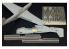 Brengun kit d&#039;amelioration avion BRL144194 P-51D Mustang Kit Platz-Eduard-Bego 1/144