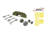 Eduard kit d&#039;amelioration avion Löök+ 644318 B-24D Hobby Boss 1/48