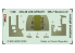 Eduard Space décalques 3D 3DL48236 DB-7 Boston III isolation du cockpit HK Models 1/48