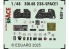 Eduard Space décalques 3D 3DL48238 P-40N Eduard 1/48