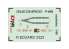 Eduard Space décalques 3D 3DL48239 Harnais P-40N Eduard 1/48