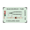 Eduard Space décalques 3D 3DL48239 Harnais P-40N Eduard 1/48