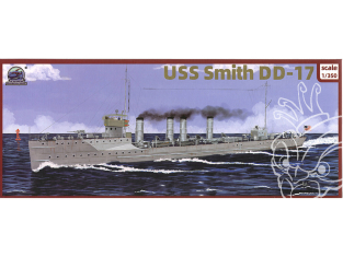 Very Fire Hobby maquette bateau 35017 DestroyerUSS Smith DD-17 1/350