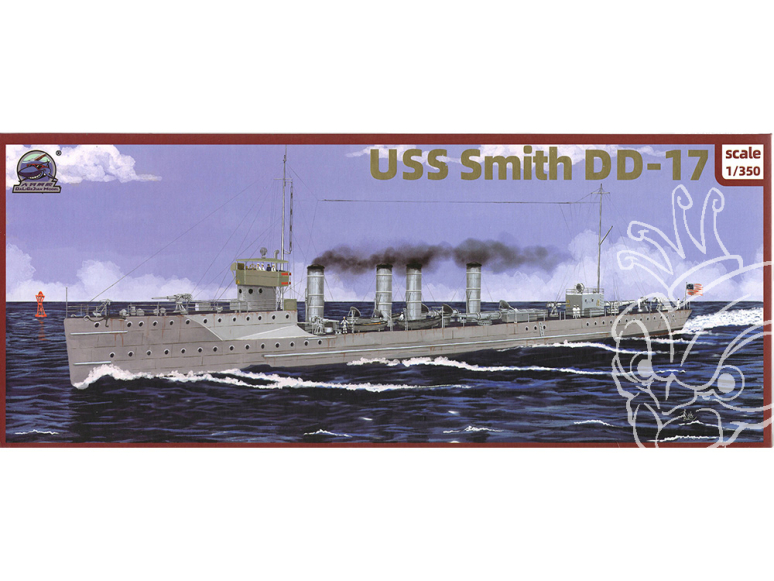 Very Fire Hobby maquette bateau 35017 DestroyerUSS Smith DD-17 1/350