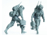 RPG-Model maquette militaire UP35024 Special force Alfa russe CQB assault team 1/35