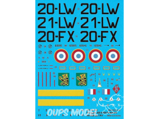 DECALQUES BERNA DECALS BD48-165 Douglas AD-4 Skyraider 1/48