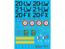 DECALQUES BERNA DECALS BD48-165 Douglas AD-4 Skyraider 1/48