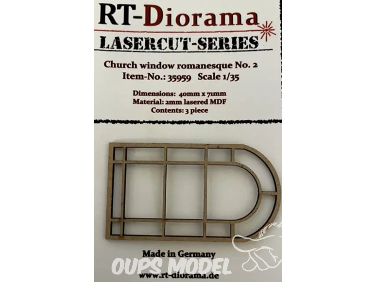 RT-Diorama 35959 Vitraux romans n°2 1/35