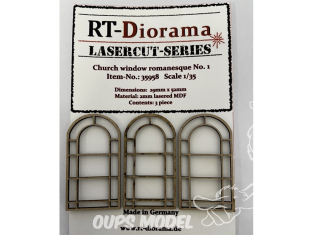 RT-Diorama 35958 Vitraux romans n°1 1/35