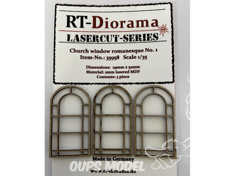 RT-Diorama 35959 Vitraux romans n°2 1/35