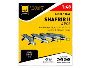Ammo Mig Paveway Models A.MIG-11048 SHAFRIR II x4 1/48