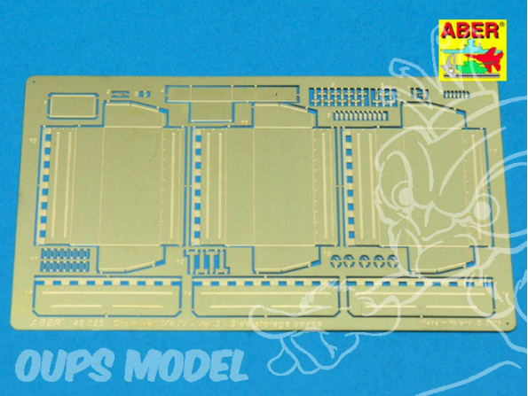 Aber 48025 Set Cromwell Mk.IV vol3 Caisses de stockage ar Tamiya 1/48