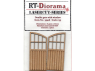 RT-Diorama 35928 Portail double avec fenêtres 1/35