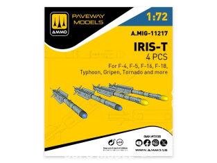 Ammo Mig Paveway Models A.MIG-11217 IRIS-T x4 1/72